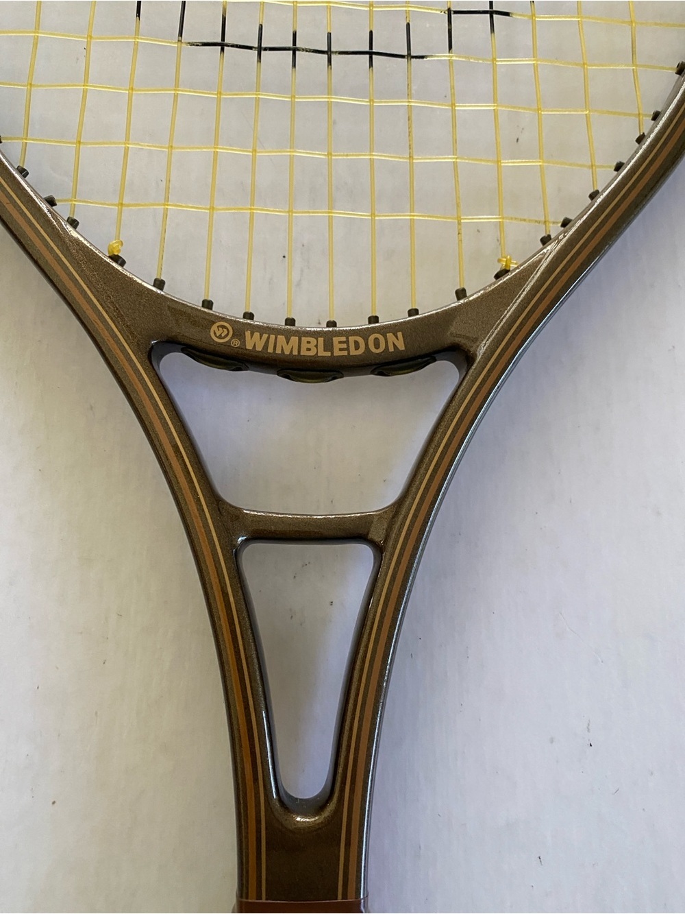 Rare Wimbledon Super Boron Brown Tennis Racquet